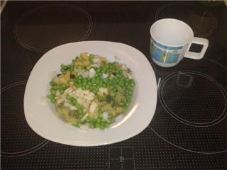 Frokost opdelt  :o )